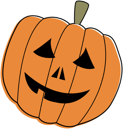 Happy Halloween pumpkin illustration